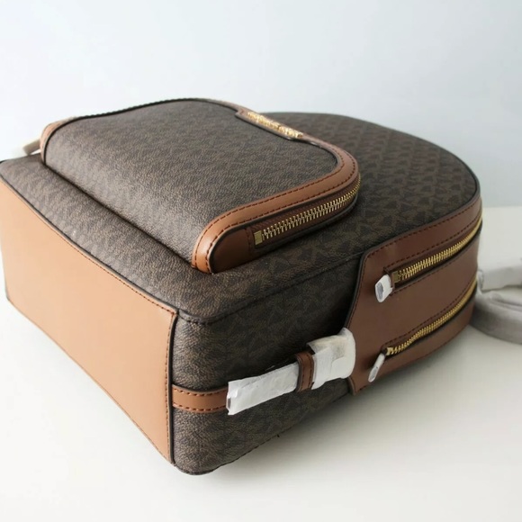 Michael Kors Backpack Bag Jaycee Md Backpack Brown Braun 35S2G8TB2B - Picture 3 of 16